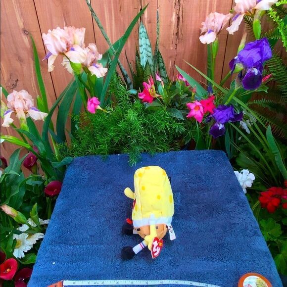 SpongeBob SquarePants TY Beannie baby from 2004 - Picture 4 of 8